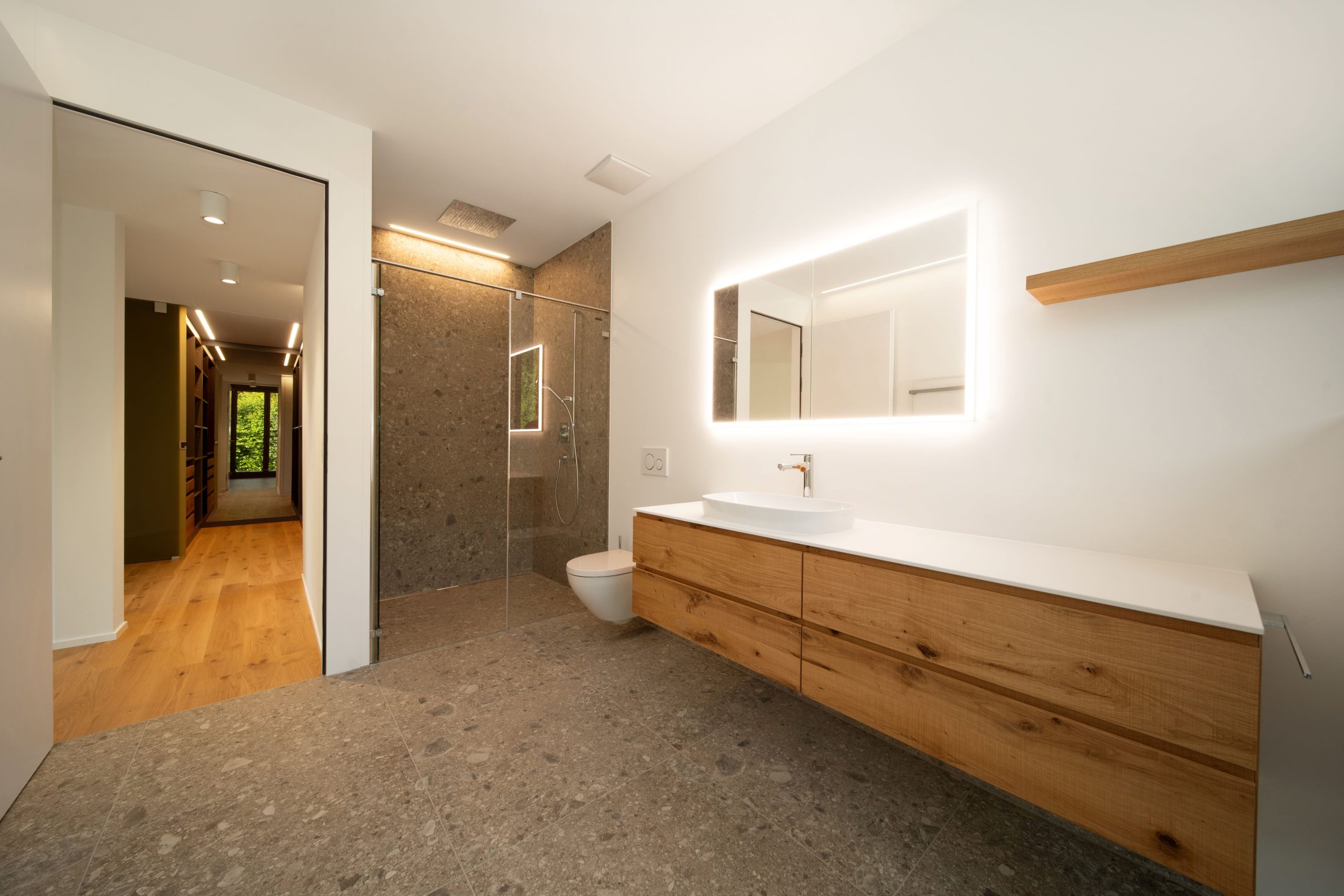 Ulli + Partner Architekten, Totalumbau EFH Riehen mit Aussenpool